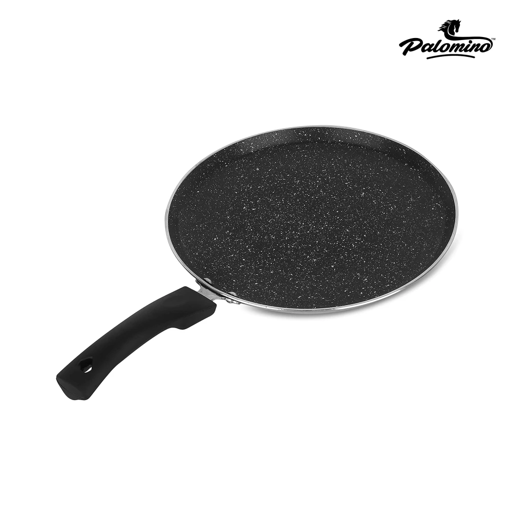 Palomino Aluminium Tawa | Non-Stick Tawa |Dosa Tawa/Pan | Pancake Pan | Griddle | Non-Induction Cookware | Non-Stick Flat Tava/Tawa