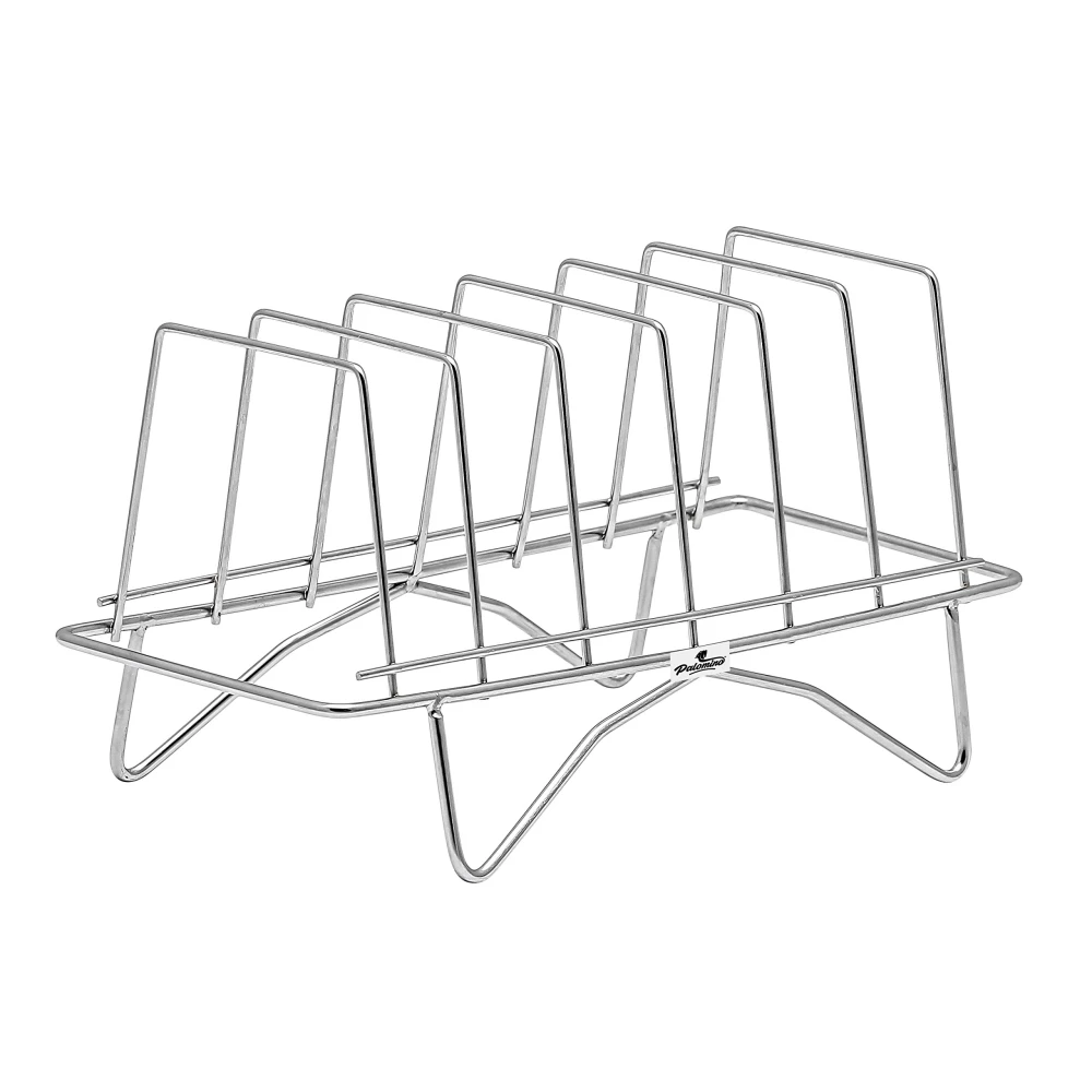 Homify Stainless Steel Plate Rack/Dish Rack/Plate Stand/Dish Stand/Utensil Rack (Small) (Empty)