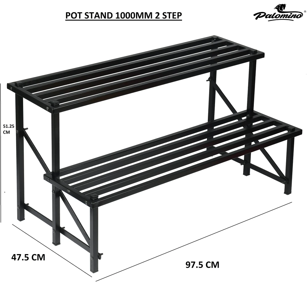 Palomino Indoor/Outdoor Flower Pot Stand Plant Stand Gamla Stand Pot Stand for Home 1000MM Plant Container Set