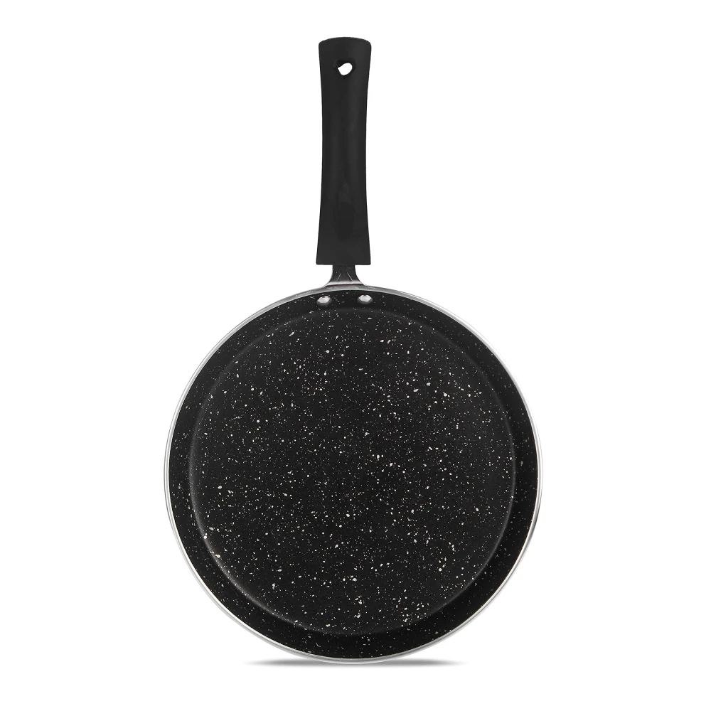 Palomino Aluminium Tawa | Non-Stick Tawa |Dosa Tawa/Pan | Pancake Pan | Non-Stick Flat Tava/Tawa | Griddle | Non-Induction Cookware | Heavy Duty Griddle(28 CM)