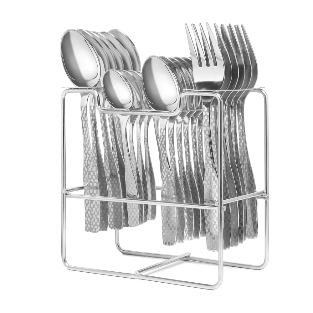 Palomino Stainless Steel Cutlery Set for kitchen (Pack of 25)