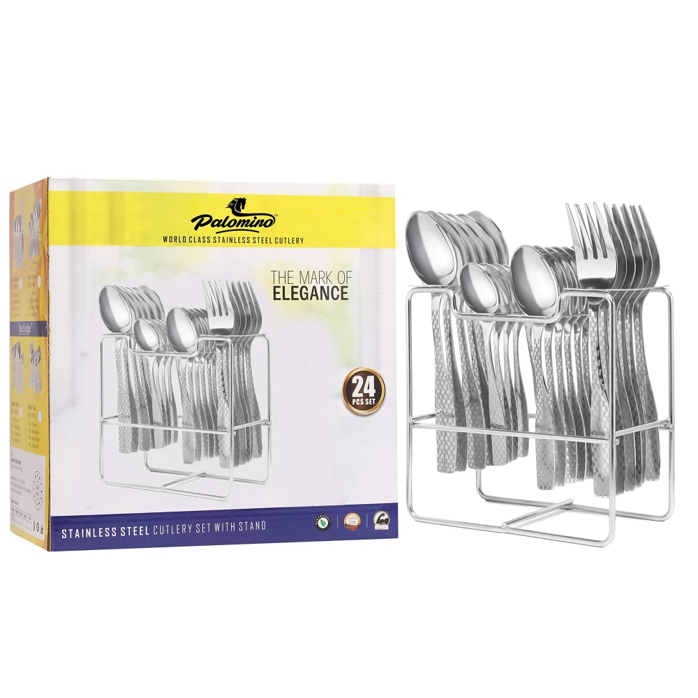 Palomino Stainless Steel Cutlery Set for kitchen (Pack of 25)