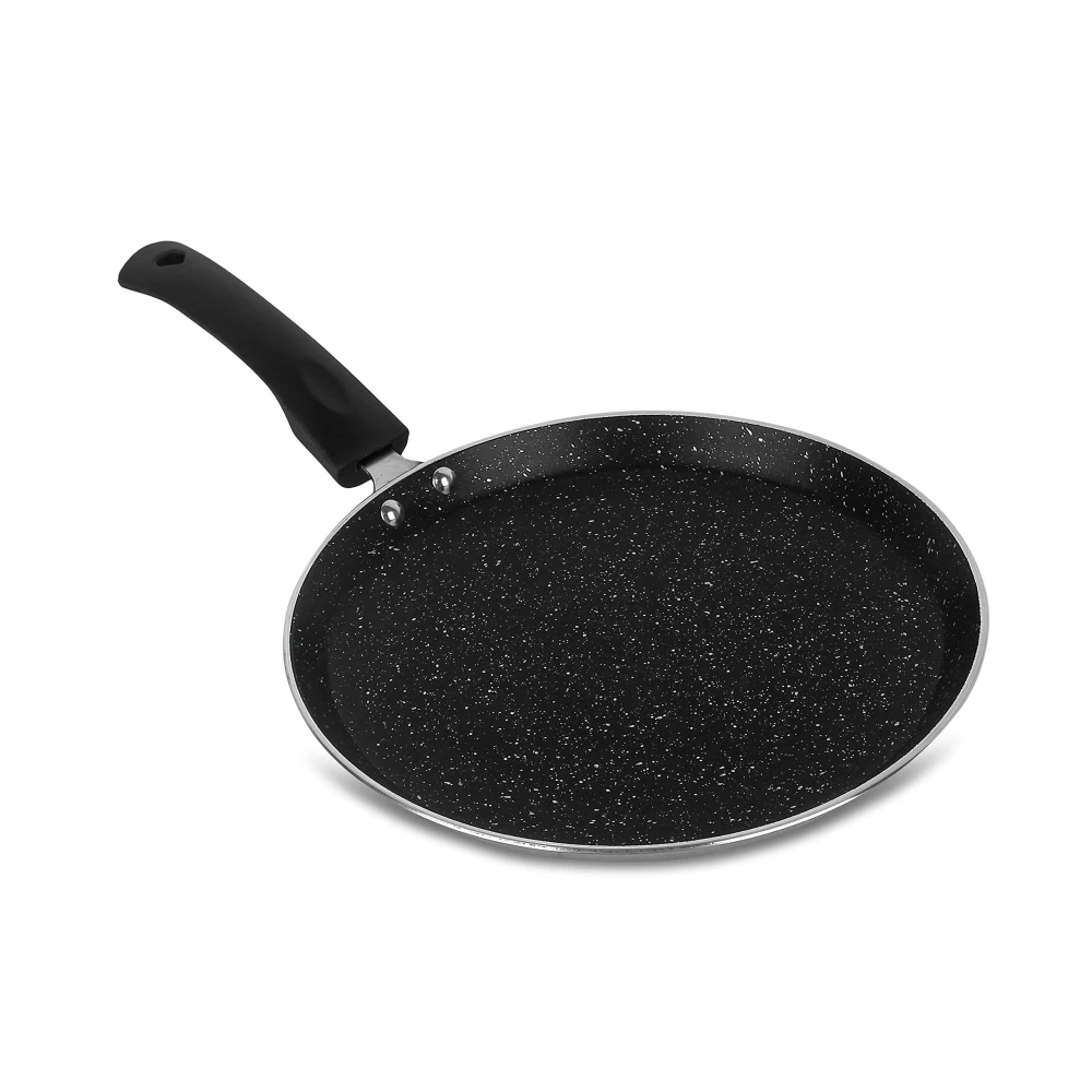 Palomino Aluminium Tawa | Non-Stick Tawa |Dosa Tawa/Pan | Pancake Pan | Griddle | Non-Induction Cookware | Induction Tawa| Non-Stick Flat Tava/Tawa | Heavy Duty Griddle(25 CM)
