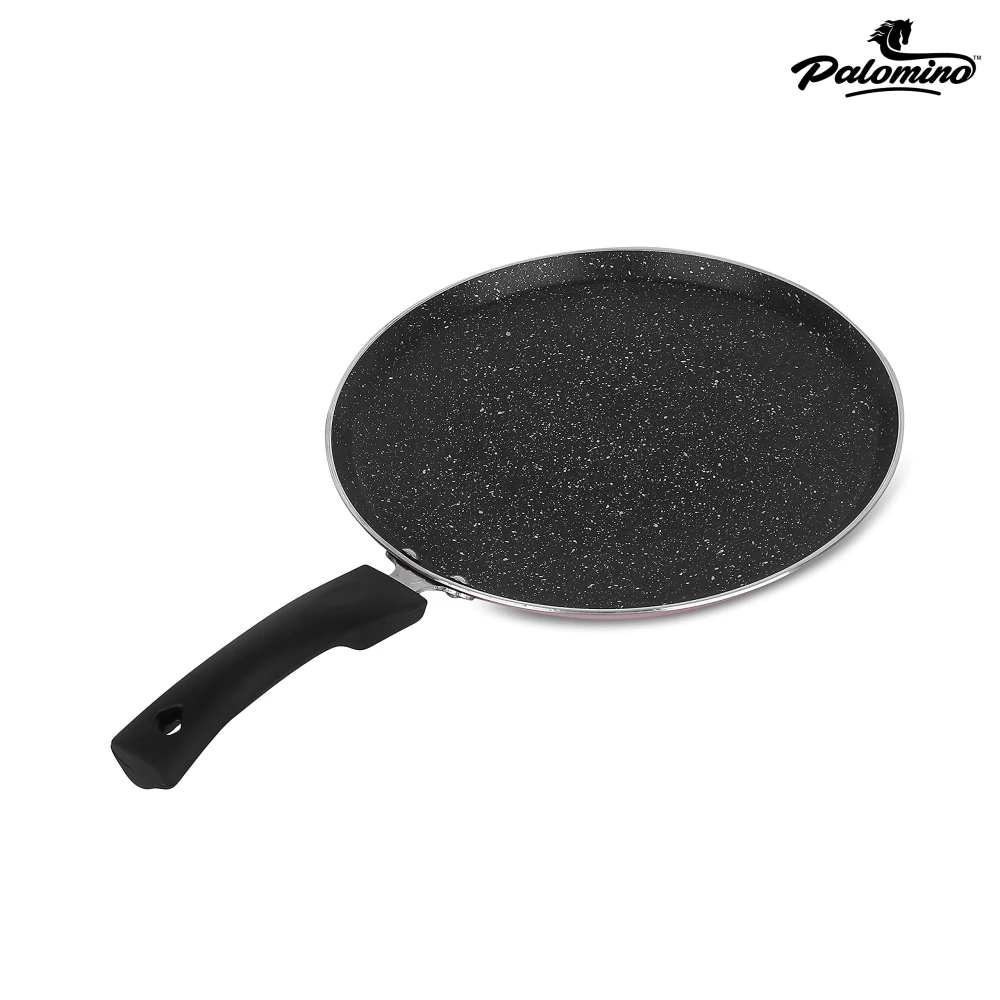 Palomino Aluminium Tawa | Non-Stick Tawa |Dosa Tawa/Pan | Pancake Pan | Griddle | Non-Induction Cookware | Non-Stick Flat Tava/Tawa | Heavy Duty Griddle