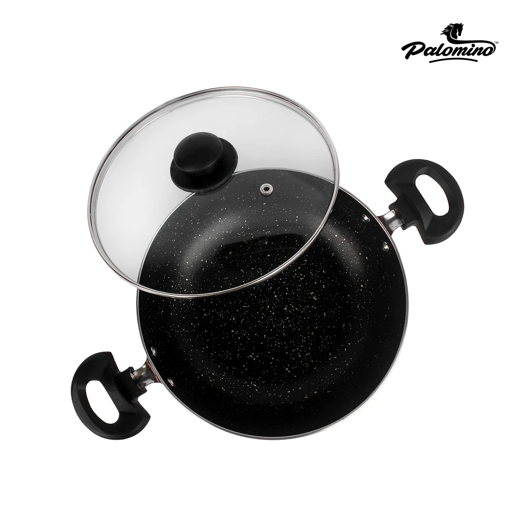 Palomino Non-Stick Aluminium Cookware Set for kitchen (Non-Induction Base)