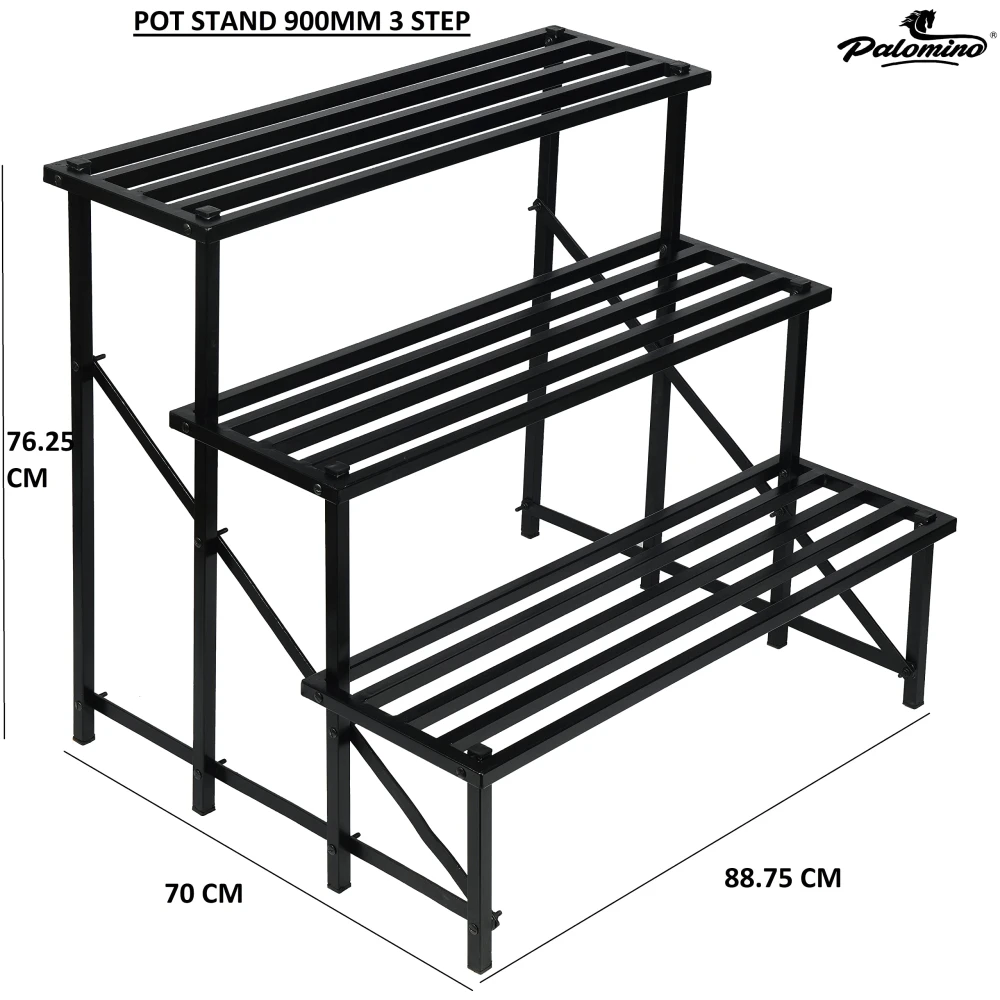 Palomino Indoor/Outdoor Flower Pot Stand Plant Stand Gamla Stand Pot Stand for Home 900MM Plant Container Set