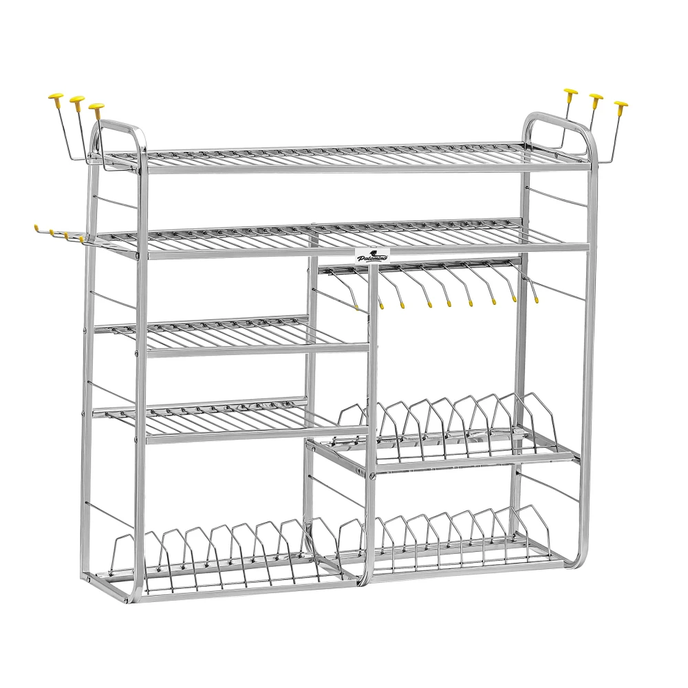 Palomino Stainless Steel 5 Layer Kitchen Rack (30 inches)