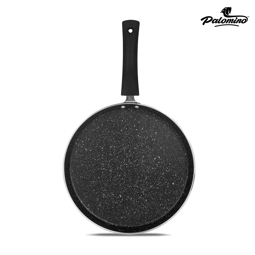 Palomino Aluminium Tawa | Non-Stick Tawa |Dosa Tawa/Pan | Pancake Pan | Griddle | Non-Induction Cookware | Non-Stick Flat Tava/Tawa