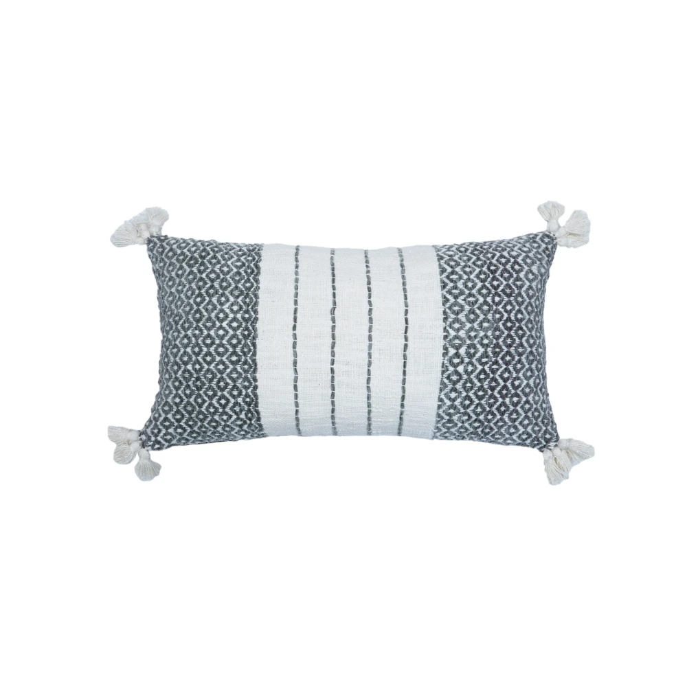 Pure Cotton Long Cushion Cover 14x24 Inch (36x60 cm) Pack of 2