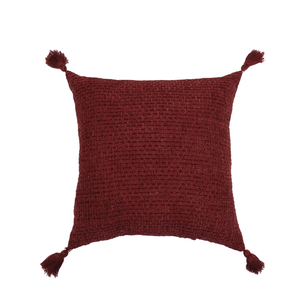 Square Cotton Cushion Cover 22x22 Inch (55x55 cm) Set of 2 for Sofa