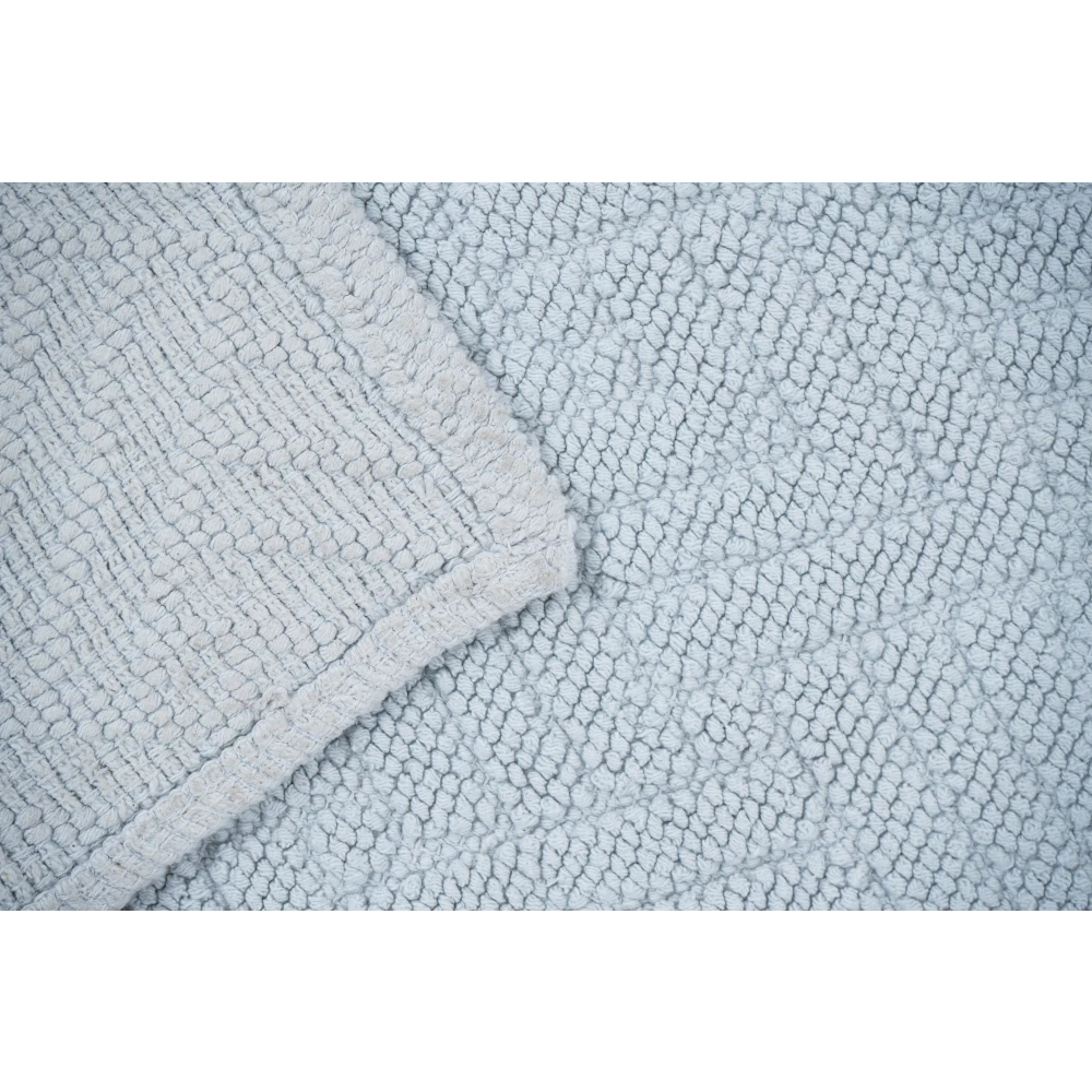 Pure Cotton Bath Mat – NAVY Color – 45 x 60 cm – 2000 GSM with Anti-Slip Backing