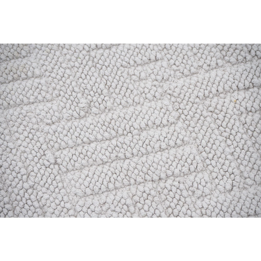Pure Cotton Bath Mat – IVORY Color – 50 x 80 cm – 2000 GSM with Anti-Slip Backing