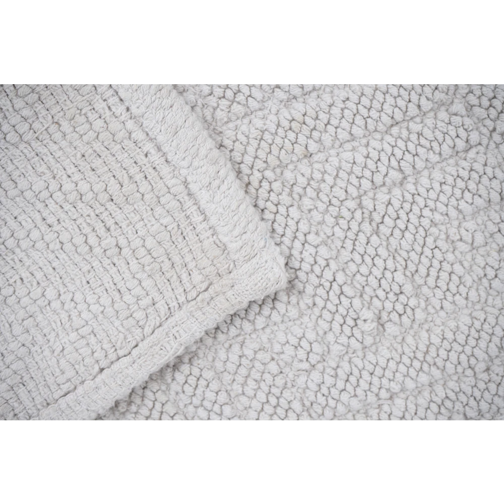Pure Cotton Bath Mat – IVORY Color – 50 x 80 cm – 2000 GSM with Anti-Slip Backing