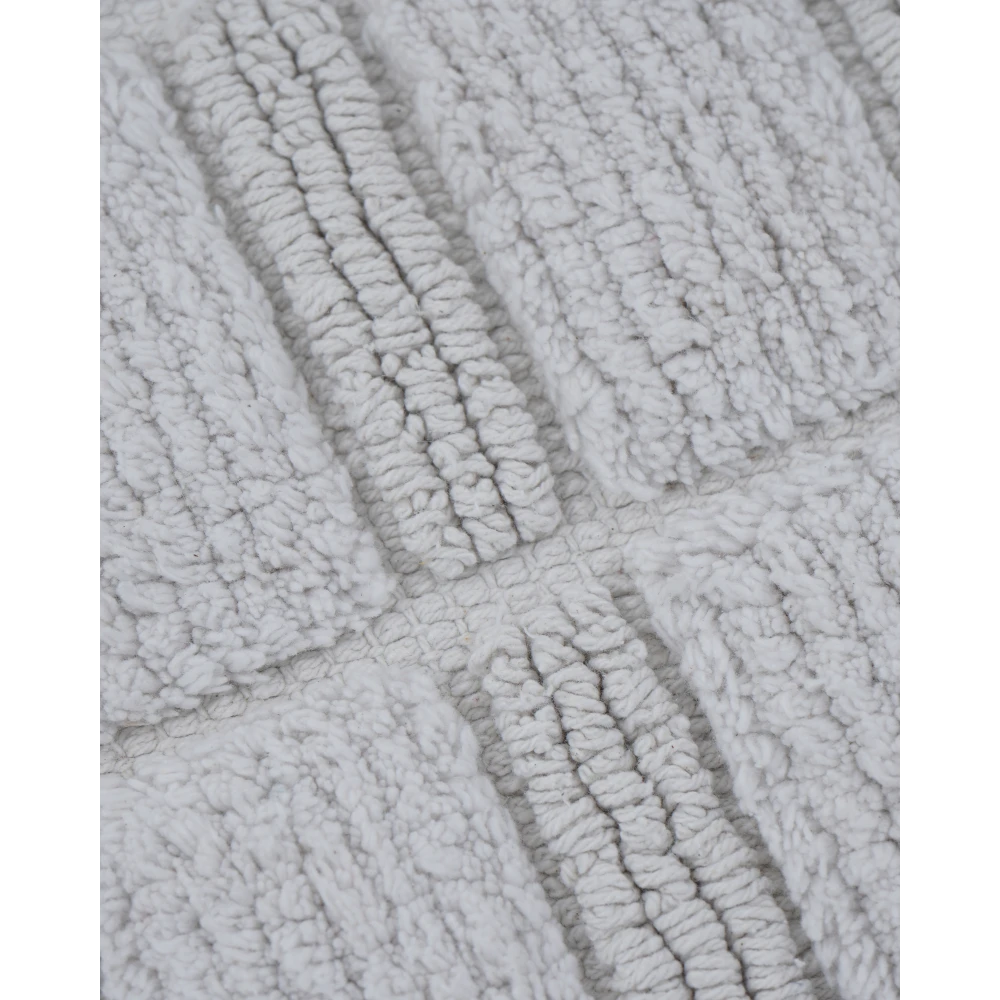 Pure Cotton Bath Mat – Cream Color – 50 x 75 cm – 2000 GSM with Anti-Slip Backing