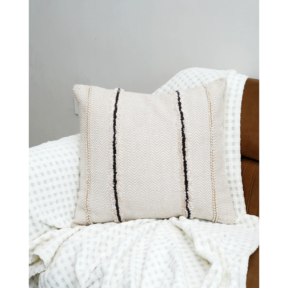 Home Decor Pure Cotton Cushion Cover 22x22 Inch (55x55 cm) Set of 2
