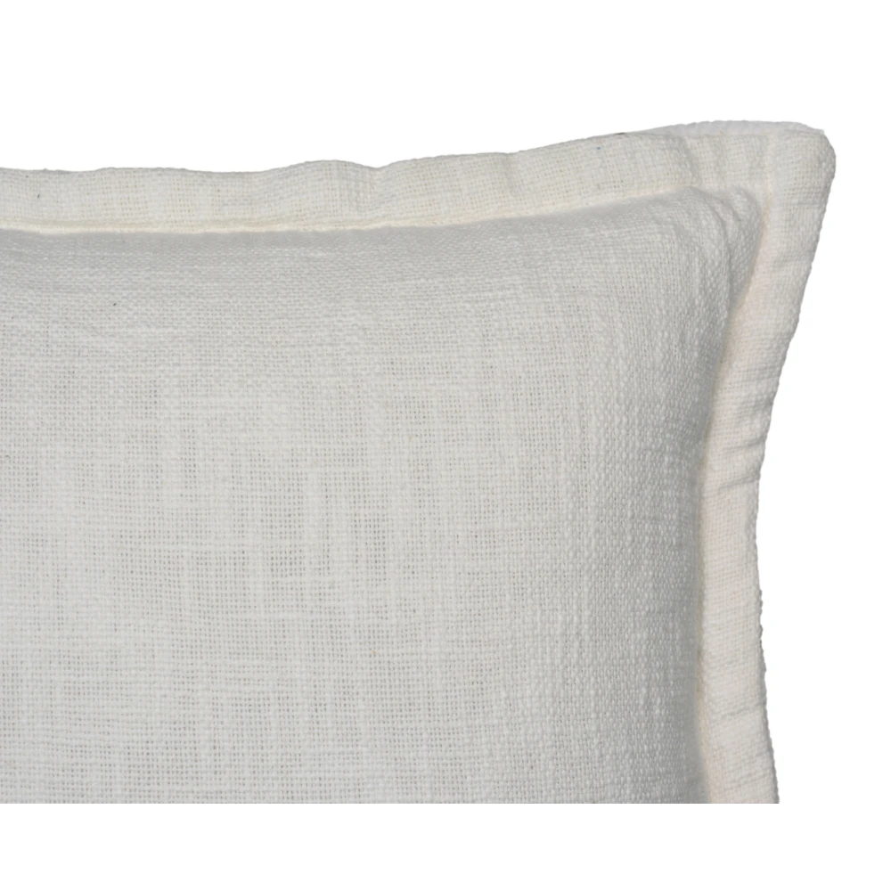 Elegant Square Cushion Cover 22x22 Inch (55x55 cm) Set of 2 in Pure Cotton