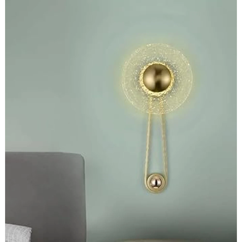 SHRI MAHAL ANTIQUES LED Wallchiere Wall Lamp with Bulb for Living Room Bed Room Hall Decorative etc