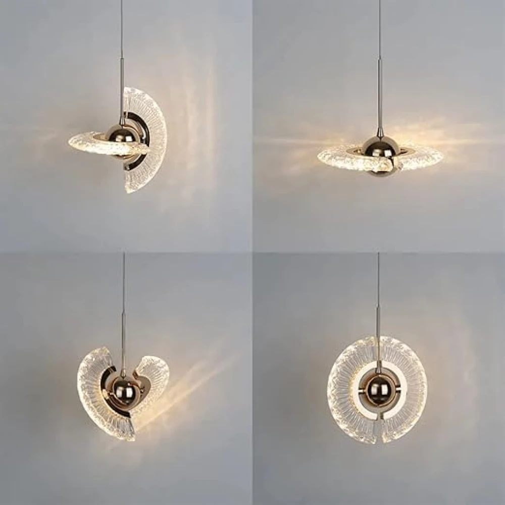 SHRI MAHAL ANTIQUES Exclusive Rotatable Hanging Light Suitable for Bedroom, Living Room-AC, Acrylic
