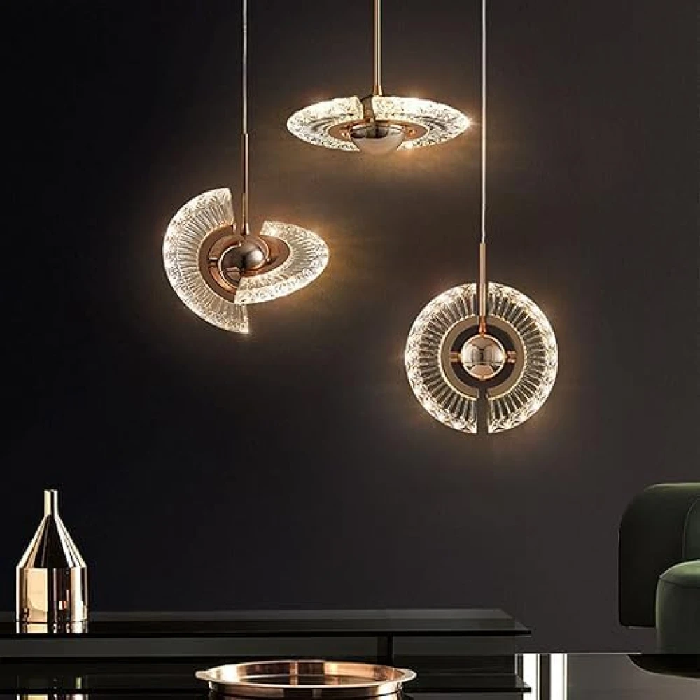 SHRI MAHAL ANTIQUES Exclusive Rotatable Hanging Light Suitable for Bedroom, Living Room-AC, Acrylic