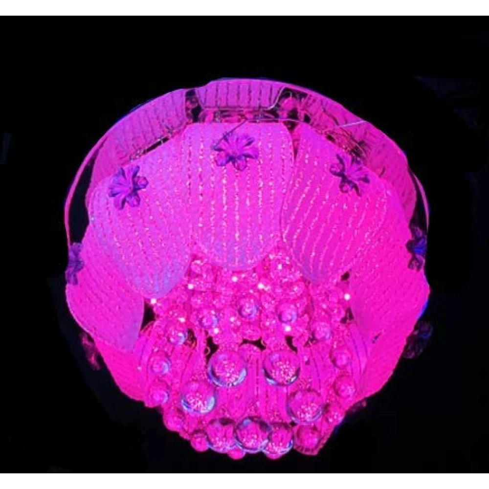 SHRI MAHAL ANTIQUES 300 MM LED Chandelier Light