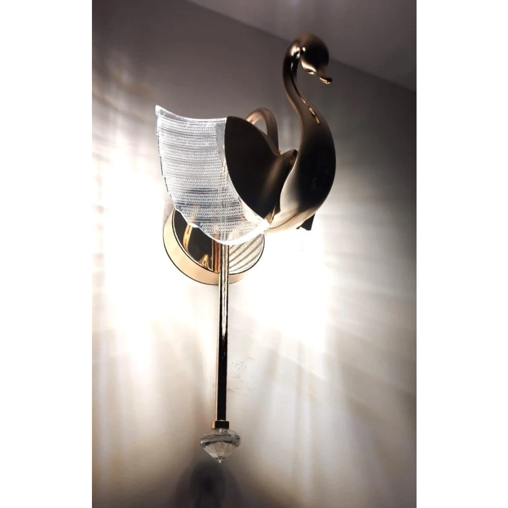 SHRI MAHAL ANTIQUES Fancy Decorative Wallchiere Wall Lamp with Bulb