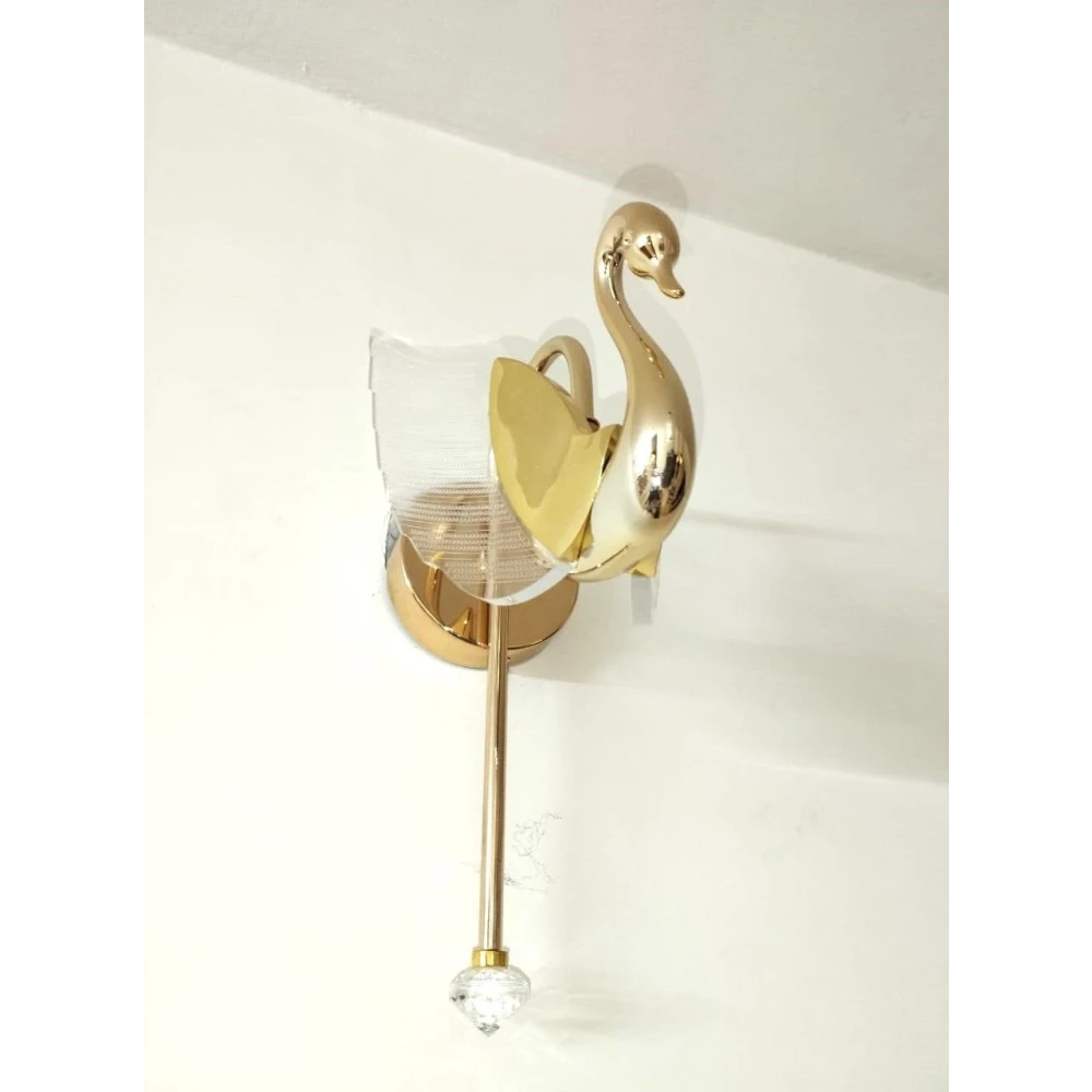 SHRI MAHAL ANTIQUES Fancy Decorative Wallchiere Wall Lamp with Bulb