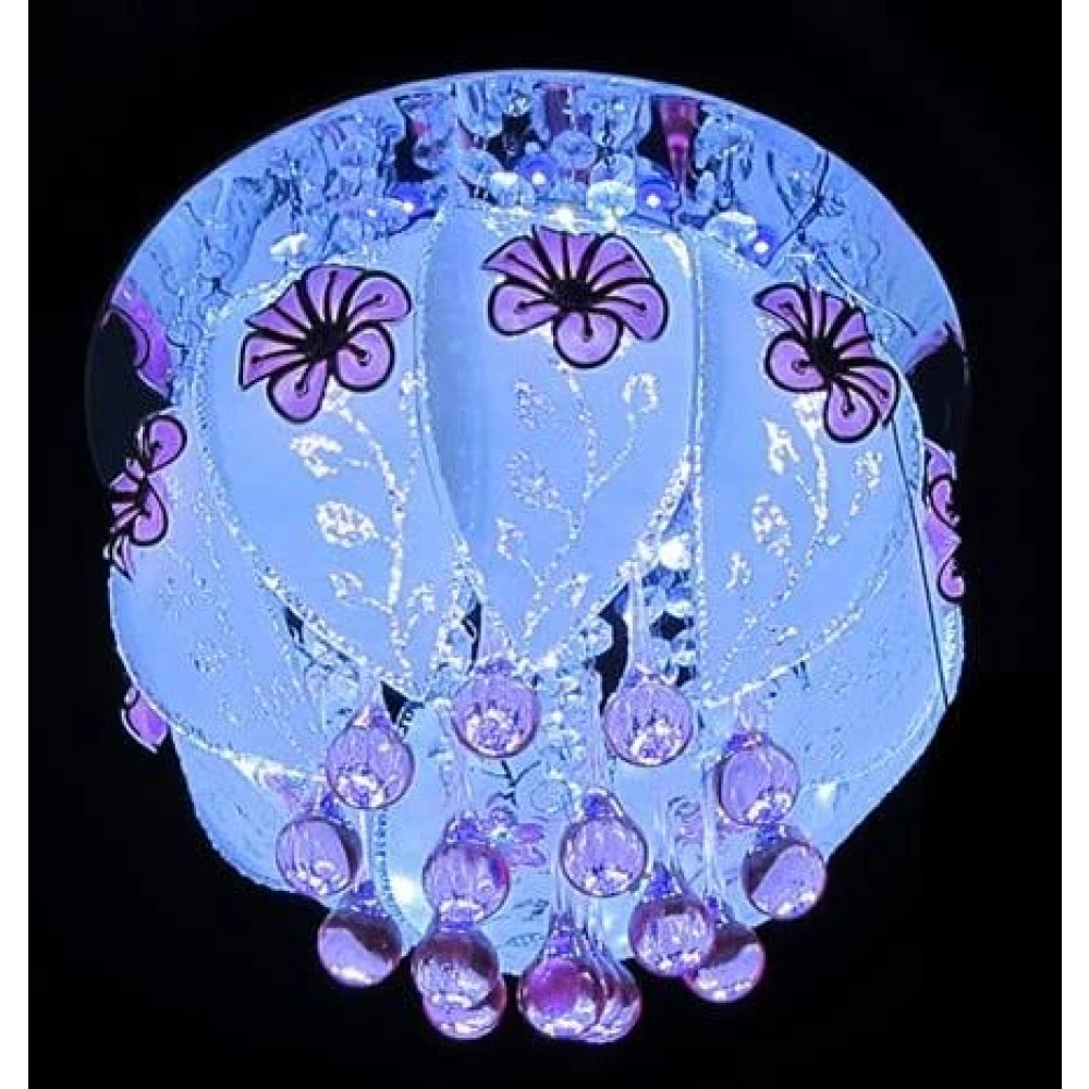 SHRI MAHAL ANTIQUES® 300 MM LED Chandelier Light Chandelier Ceiling Lamp