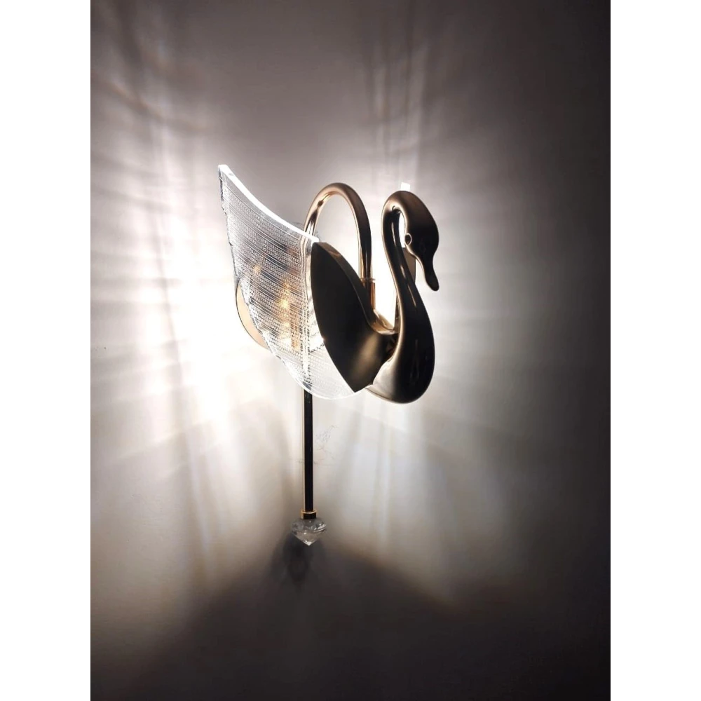 SHRI MAHAL ANTIQUES Fancy Decorative Wallchiere Wall Lamp with Bulb