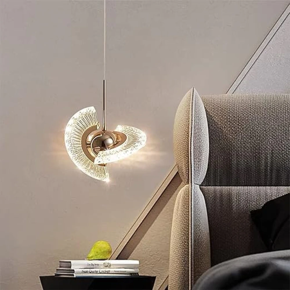 SHRI MAHAL ANTIQUES Exclusive Rotatable Hanging Light Suitable for Bedroom, Living Room-AC, Acrylic