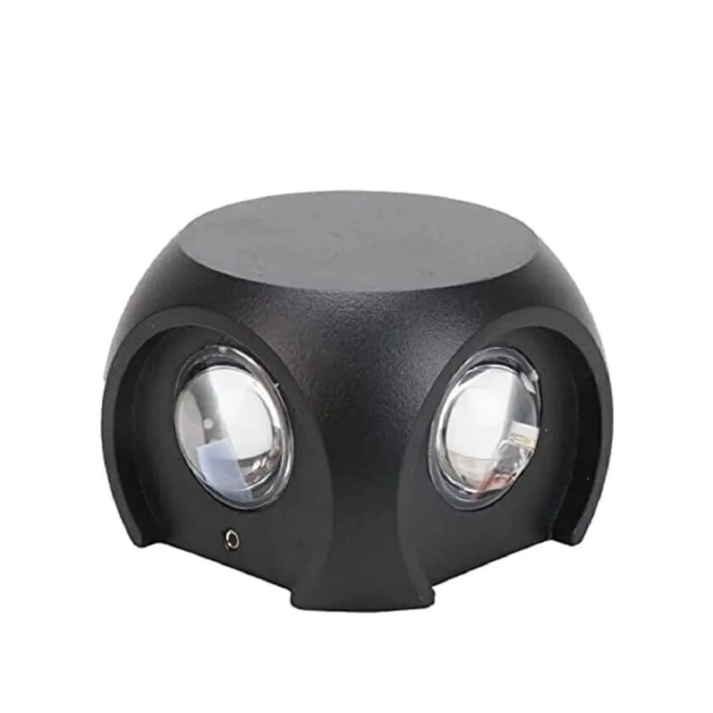 4W Modern LED Indoor/Outdoor UP & Down Wall Light Fancy Lamp - Multicolour