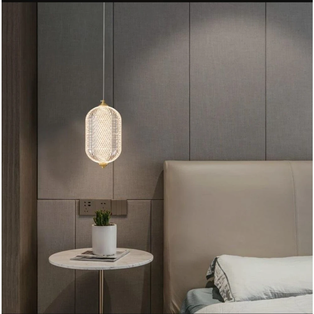 Decorative LED Crystal Chandelier Light for Living Room Bed Room Hall