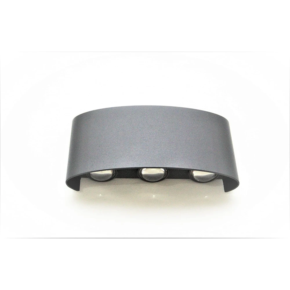 PRMOAGEN LED WALL LAMP UP Down Light Outdoor and Indoor Warm White IP 65 Waterproof 2022 Model(6 Ray)