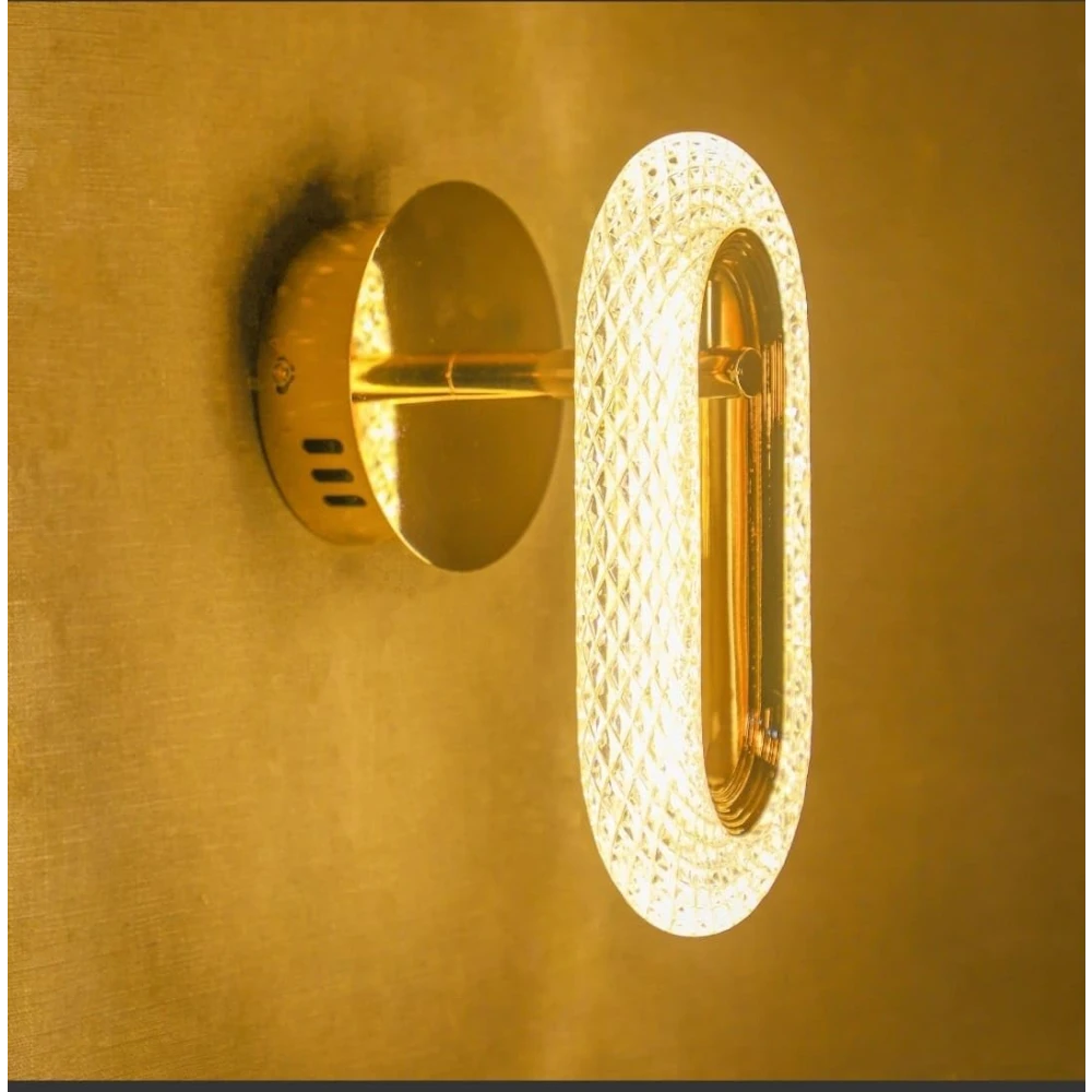 SHRI MAHAL ANTIQUES Wall Lamp Light, Modern Wall Lamp, Wall Mount Light, Interior Wall Light for Bedroom Living Room Drawing Room, Home Decor Items (Design 04)