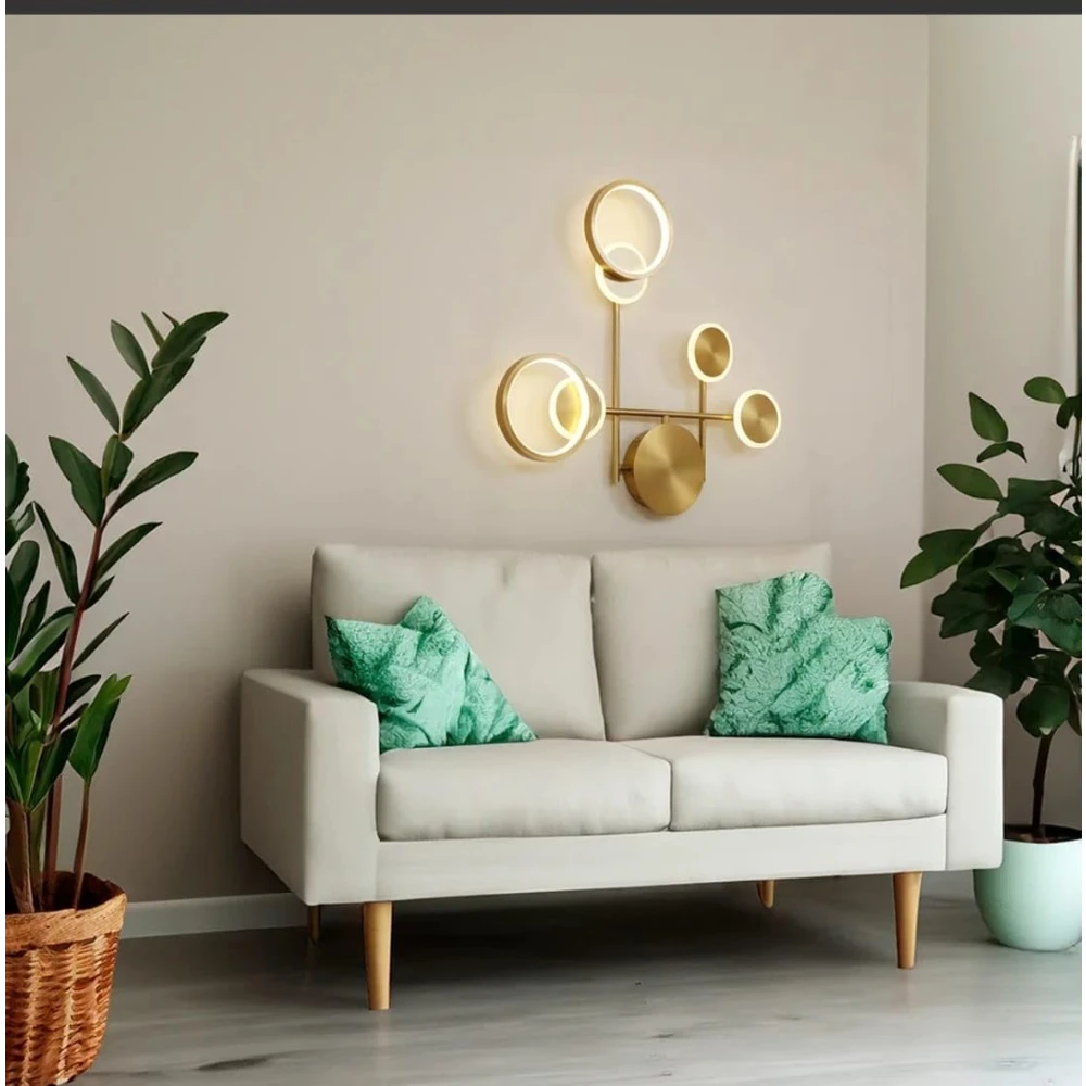PRMOAGEN Modern Light Creative Luxury Wall lamp for Living Room Corridor Hotel Club Restaurant