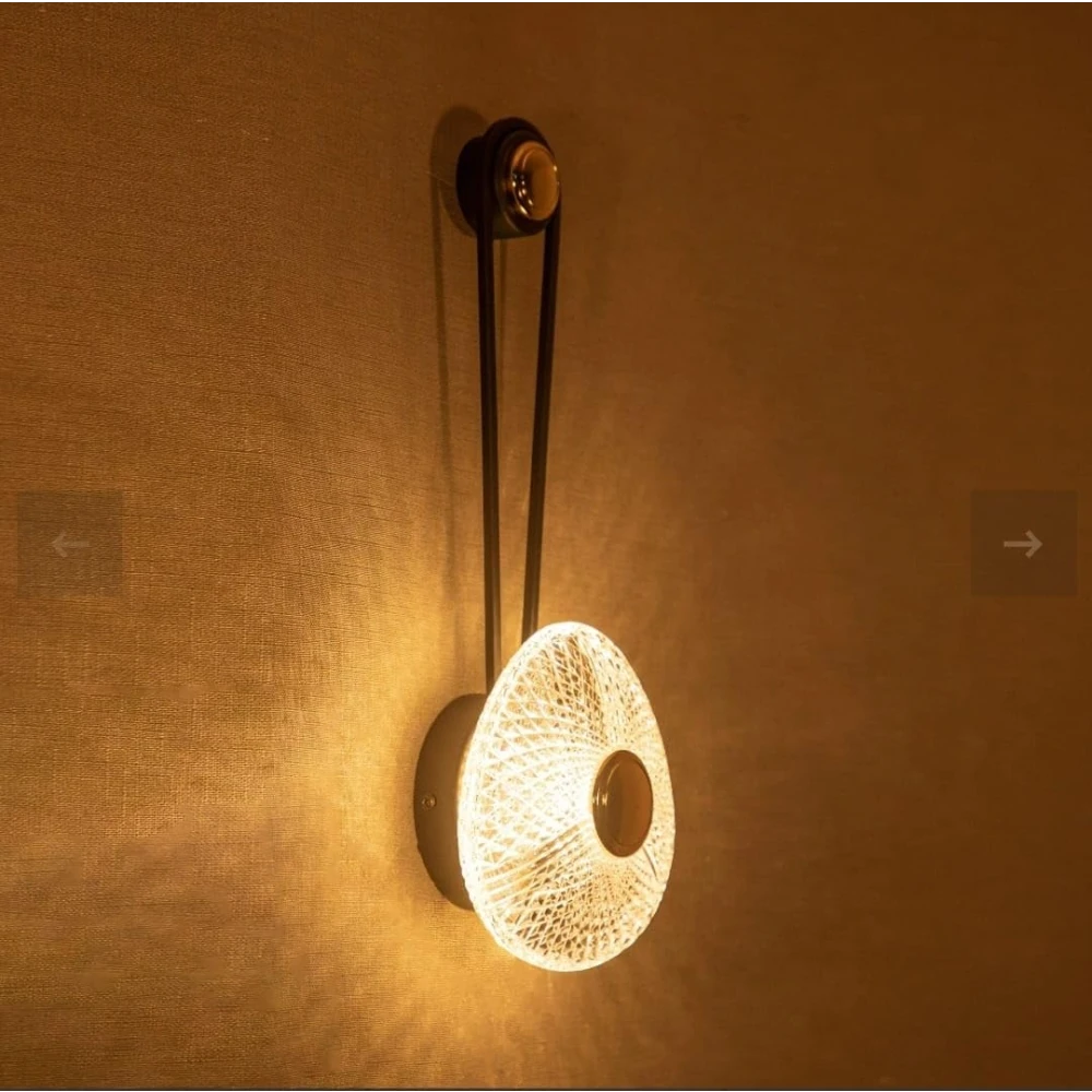 PRMOAGEN LED Wallchiere Wall Lamp with Bulb for Living Room Bed Room Hall
