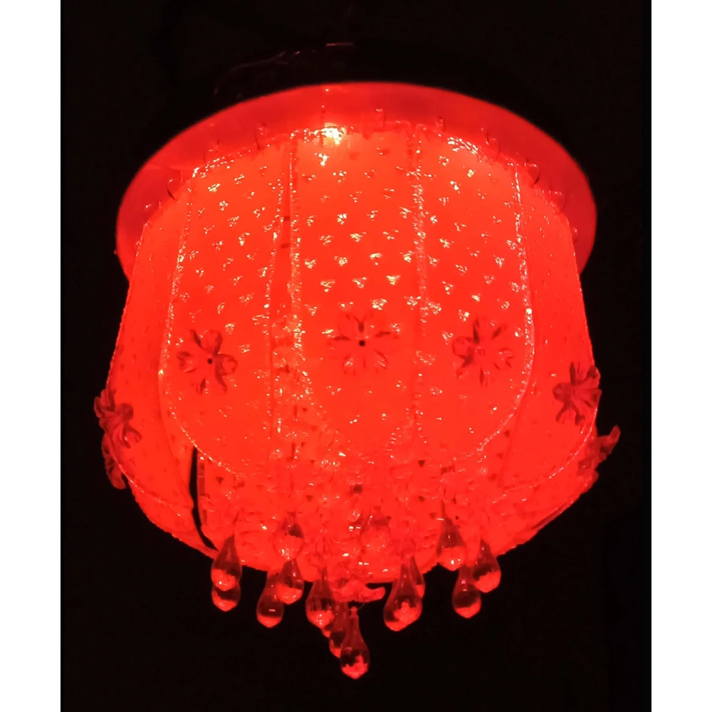 SHRI MAHAL ANTIQUES® 300 MM LED Chandelier Ceiling Lamp