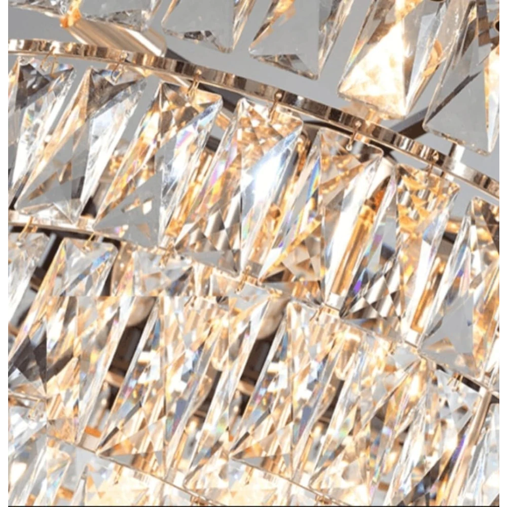 Glass Black Mamba Round Chandelier (500 Mm) BZ_PA_CL 3078