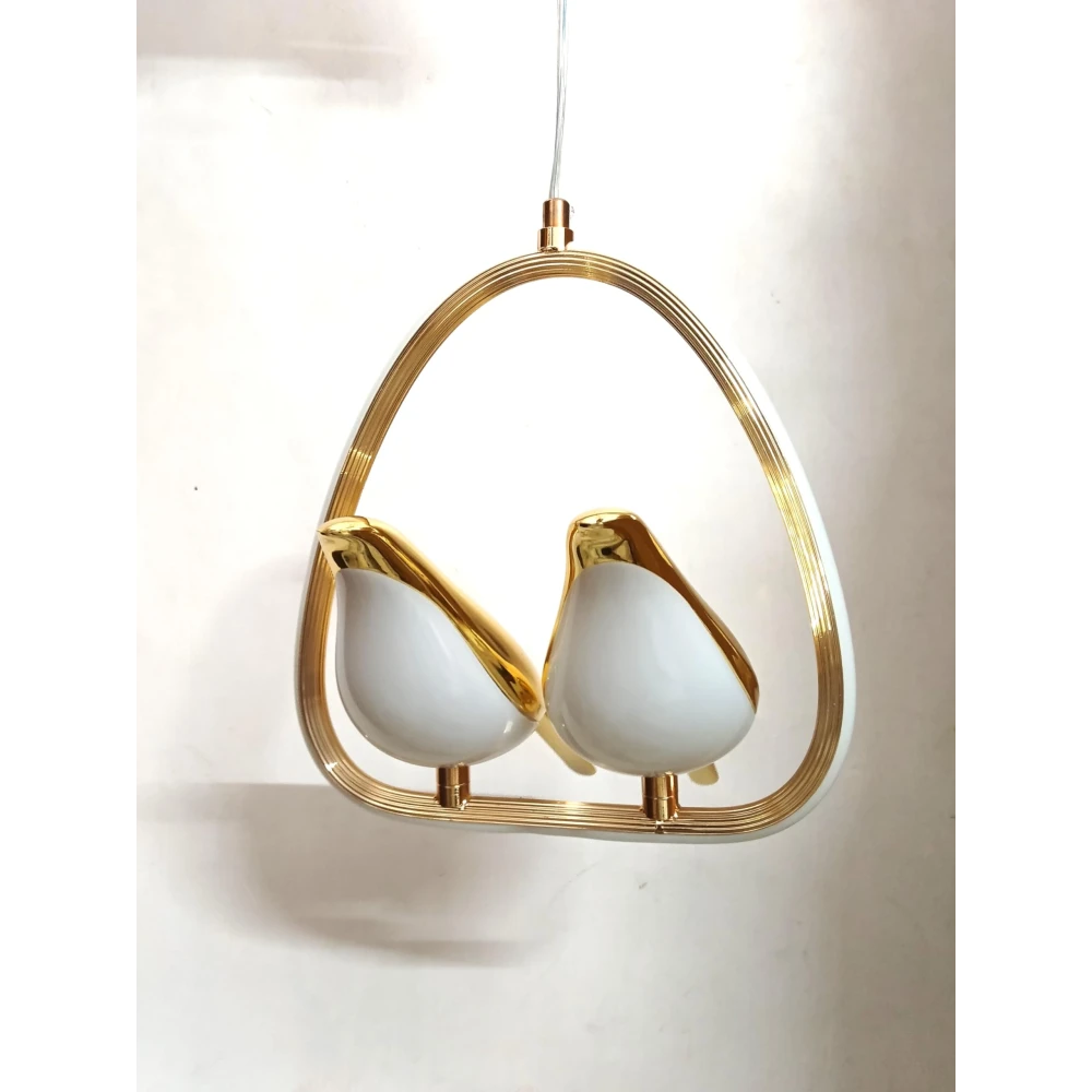 PRMOAGEN LED Double Step Bird Hanging Light for Living Room Bed Room Hall Hotel Restaurant
