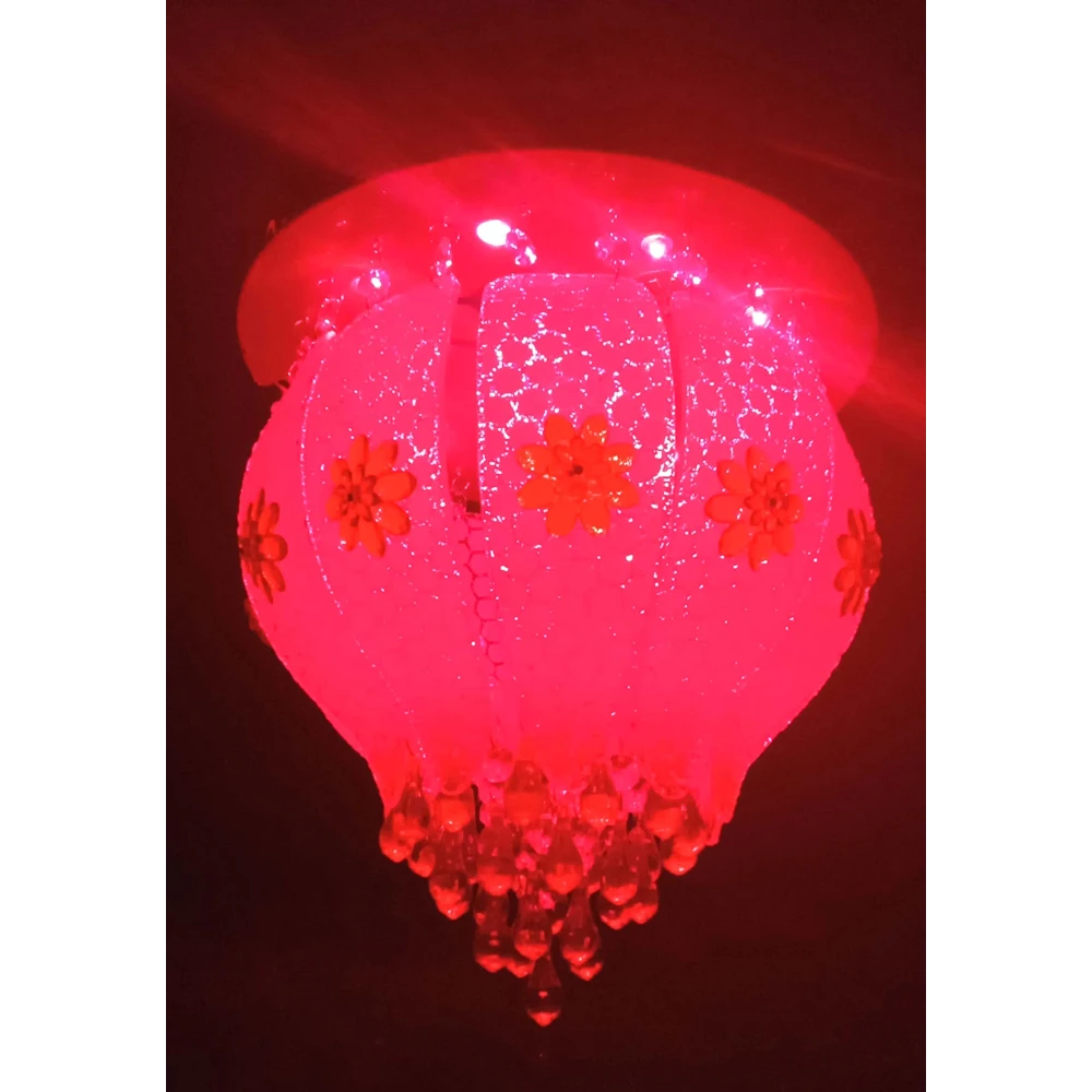 SHRI MAHAL ANTIQUES 300mm Jhhomar Lamp Ceiling Light for Living Room/Hall/Bed Room etc. Chandelier Ceiling Lamp