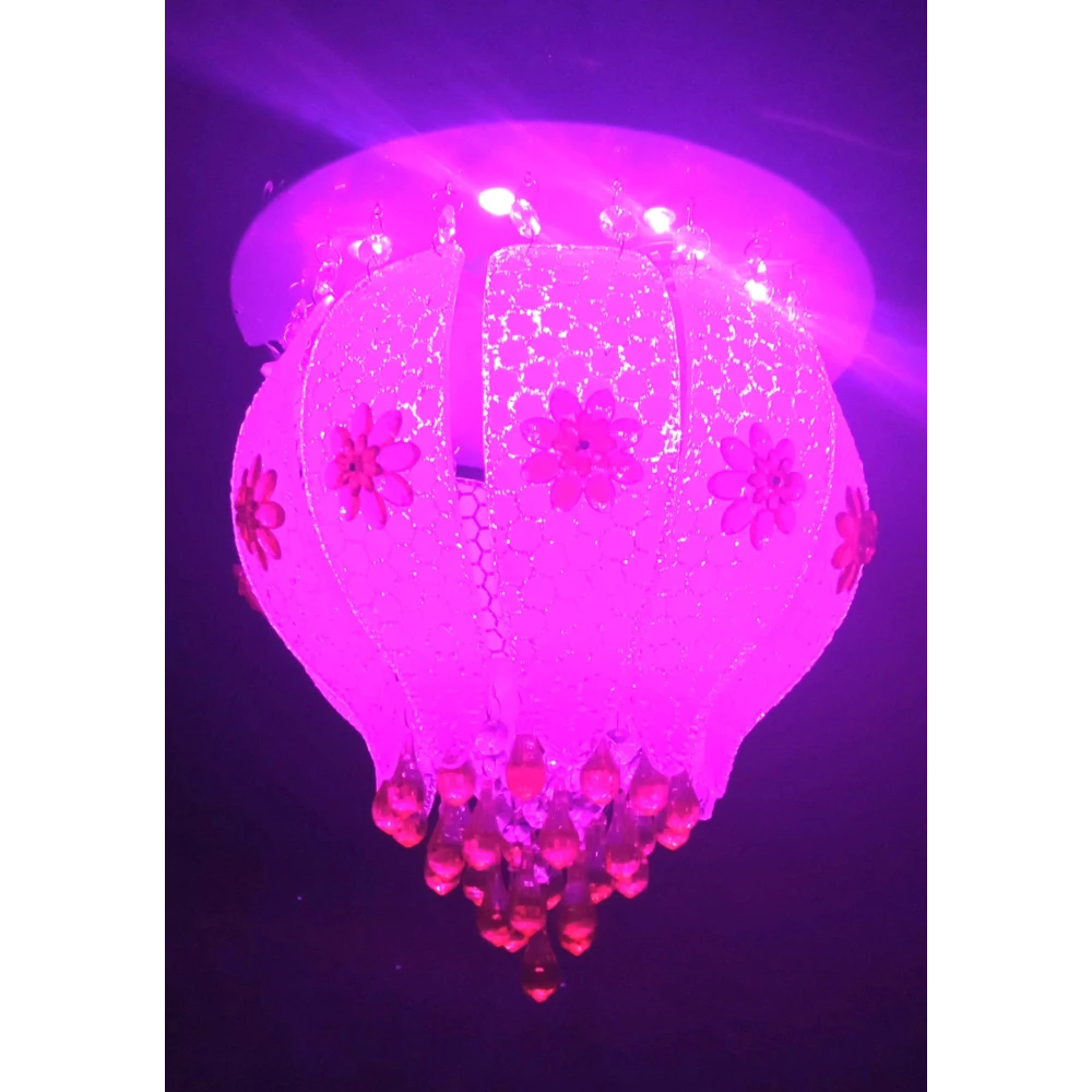 SHRI MAHAL ANTIQUES 300mm Jhhomar Lamp Ceiling Light for Living Room/Hall/Bed Room etc. Chandelier Ceiling Lamp