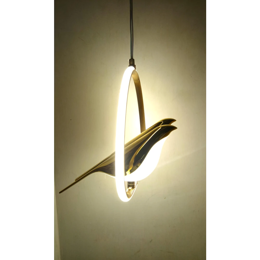 SHRI MAHAL ANTIQUES LED Double Step Bird Hanging Light for Living Room Bed Room Hall Hotel Restaurant