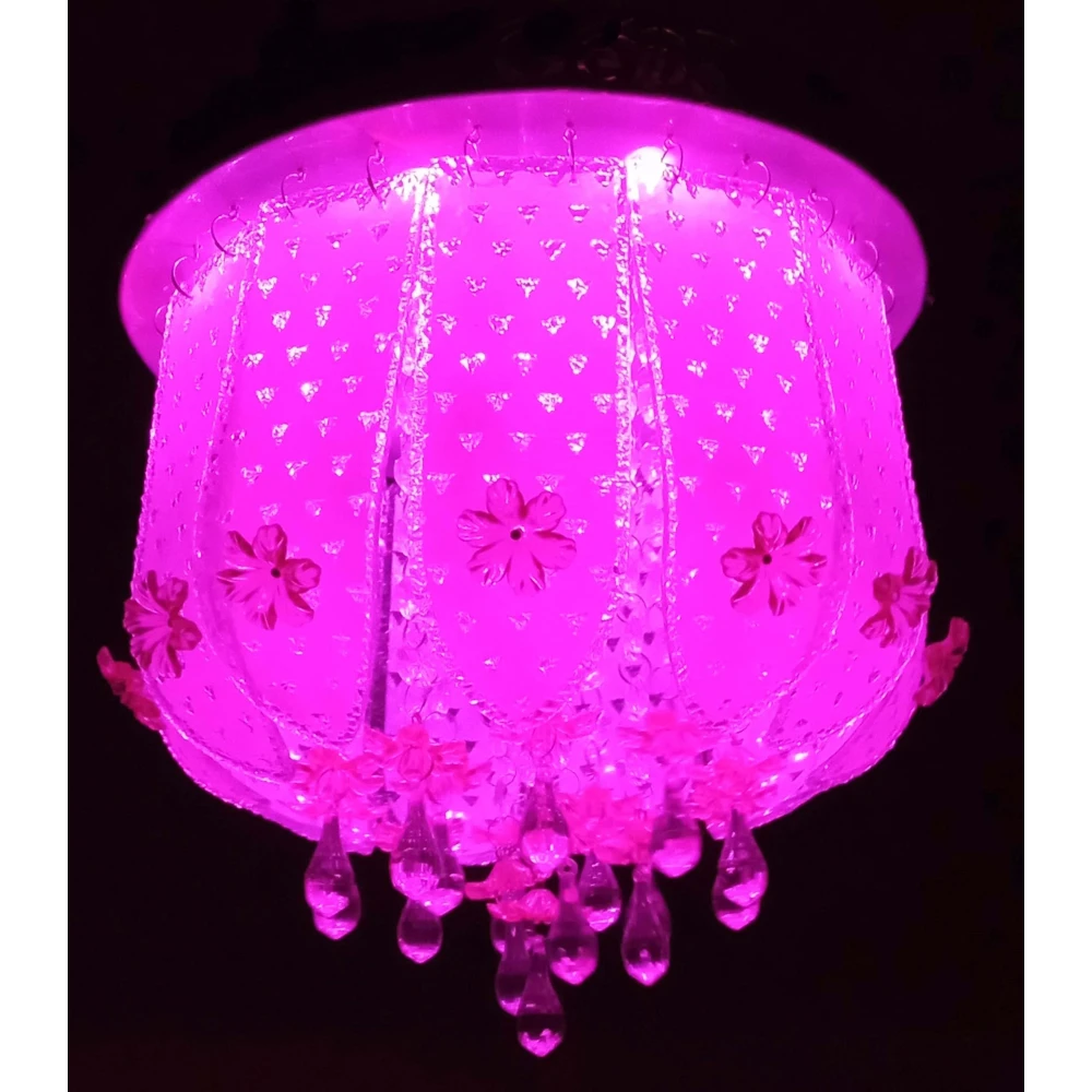 SHRI MAHAL ANTIQUES® 300 MM LED Chandelier Ceiling Lamp