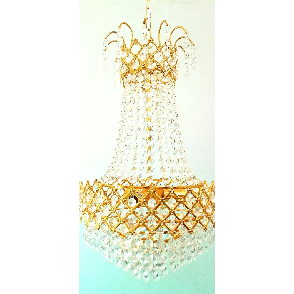 Decorative Crystal Chandelier Light For Living Room Bed Room Hall