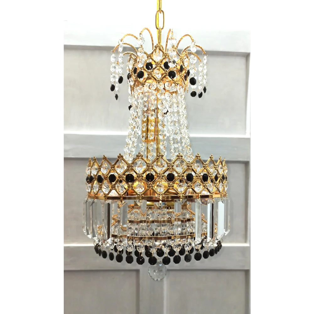 LED Crystal Big Size Jhumar Ceiling Light For Living Room/Hall/Bed Room