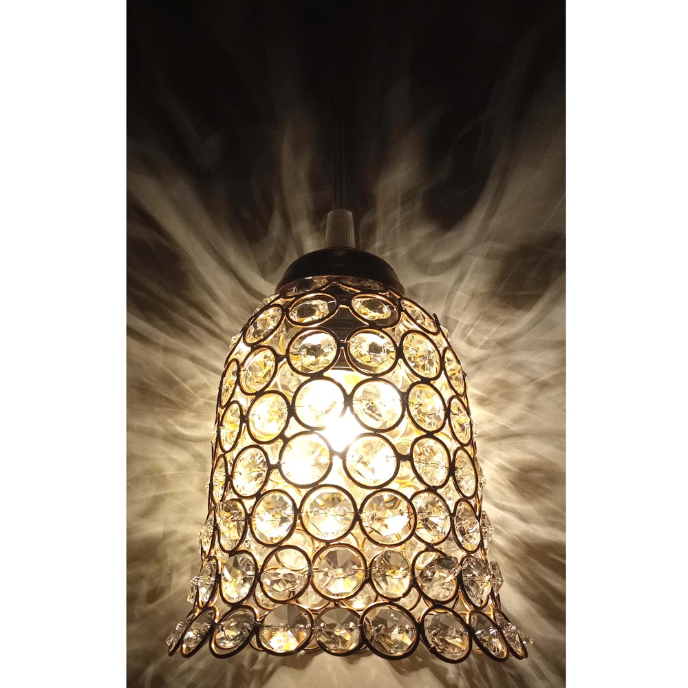 SHRI MAHAL ANTIQUES® Crystal Hanging Light -