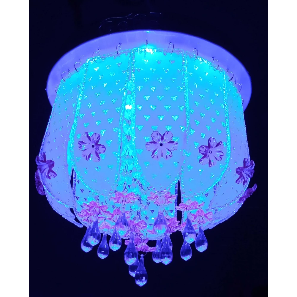 SHRI MAHAL ANTIQUES® 300 MM LED Chandelier Ceiling Lamp
