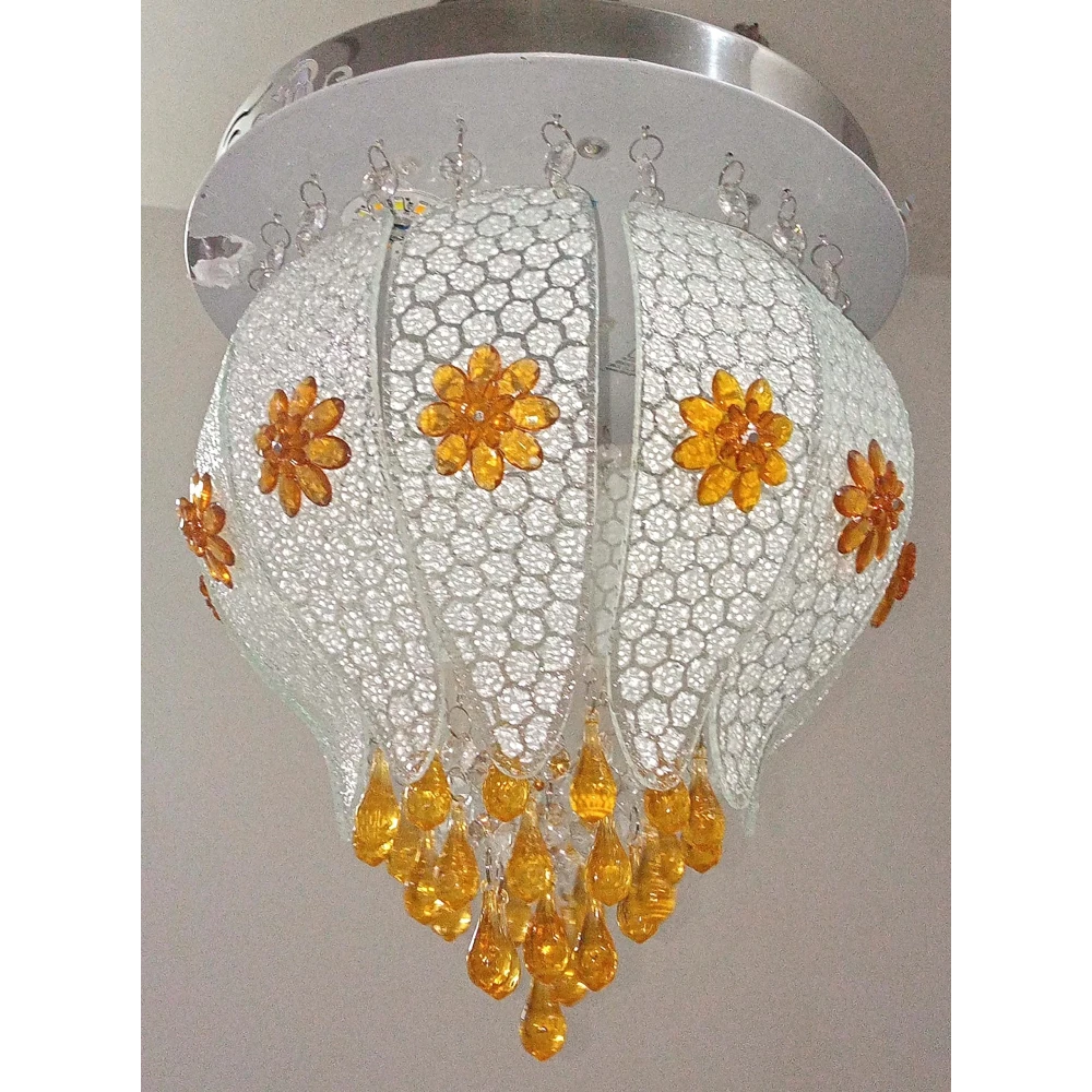 SHRI MAHAL ANTIQUES 300mm Jhhomar Lamp Ceiling Light for Living Room/Hall/Bed Room etc. Chandelier Ceiling Lamp