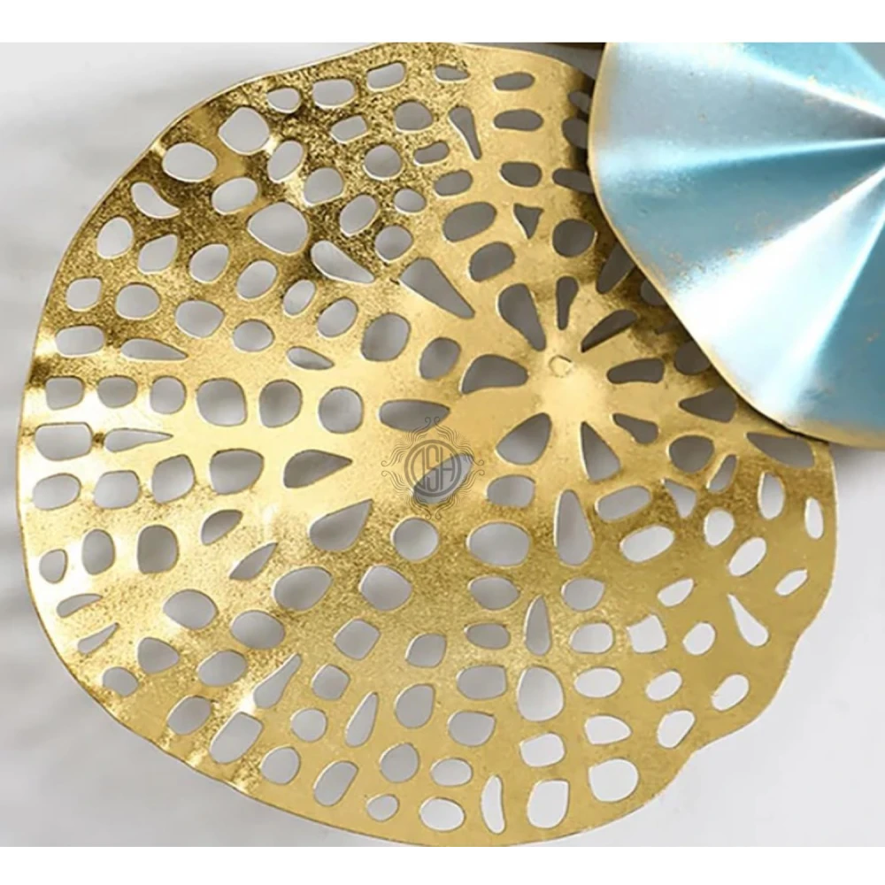 Metal Wall Decor (47X20) Handcrafted Wall Mounted Hanging Sculpture