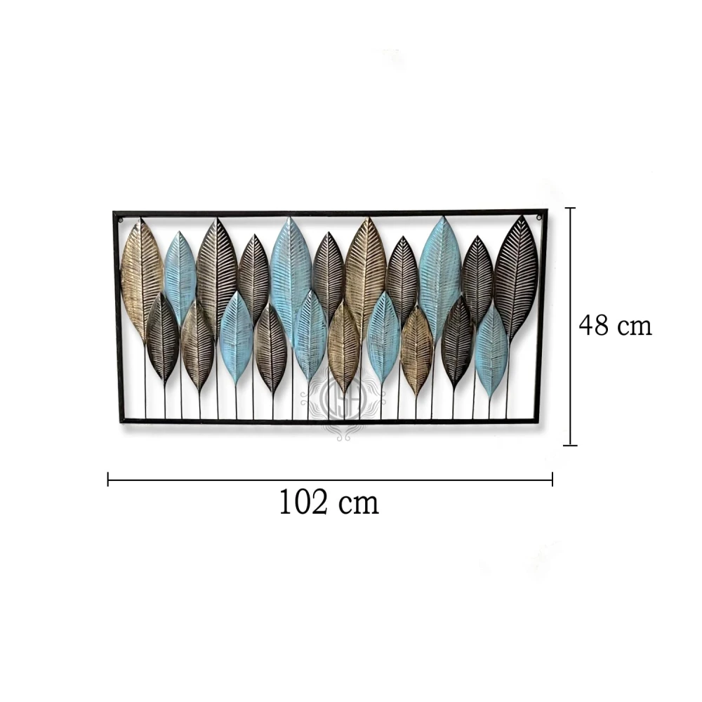 Metal Wall Deco Multi Color Wall Hanging Wall Arts For Indoor