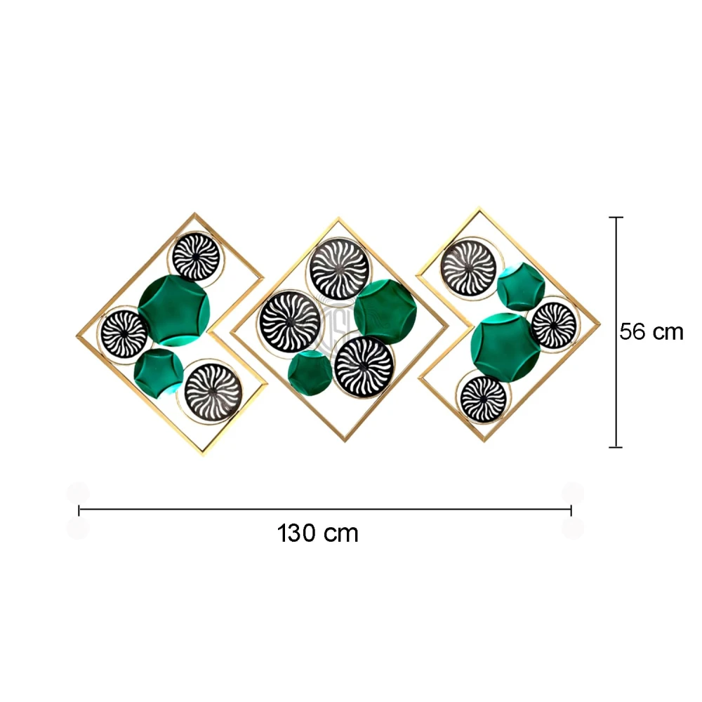 DSH Metal Wall Art Wall Sculpture Wall Hanging Showpiece Perfect For Home, Hotel